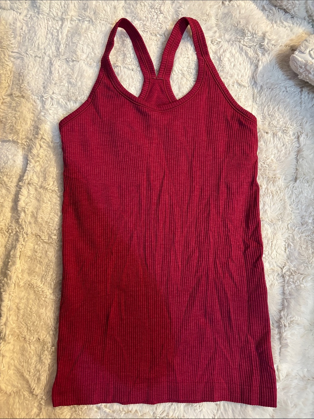 Lululemon Ribbed Racerback Tank Top - ebb to street tank top